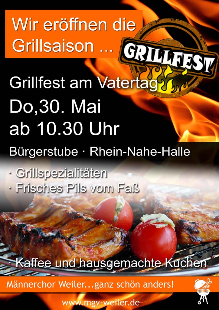 Grillfest Plakat 2019